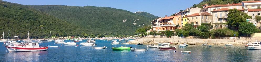 Meer, Boote, Küste Rabac