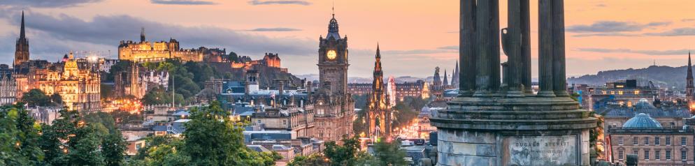 Panorama von Edinburgh