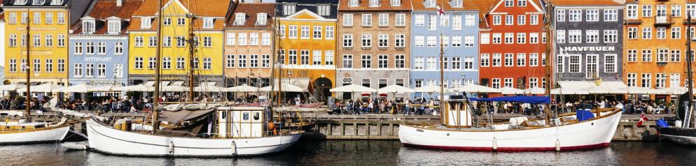 bunte Häuser, Schiffe Kopenhagen
