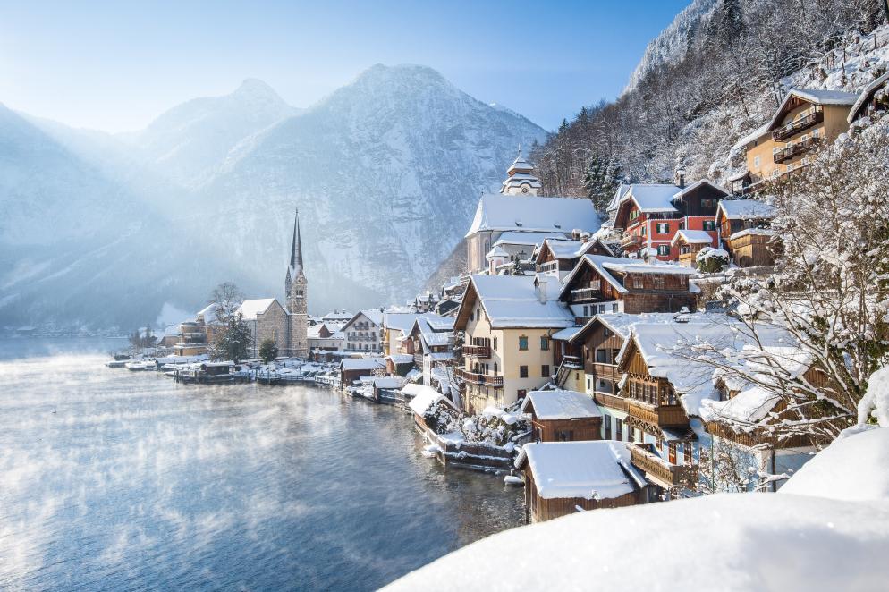See, Winter Hallstatt