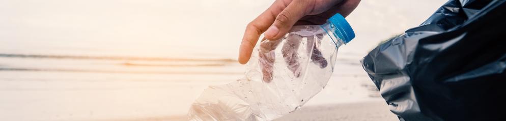 Plastikflasche, Müll, Meer, Emotion