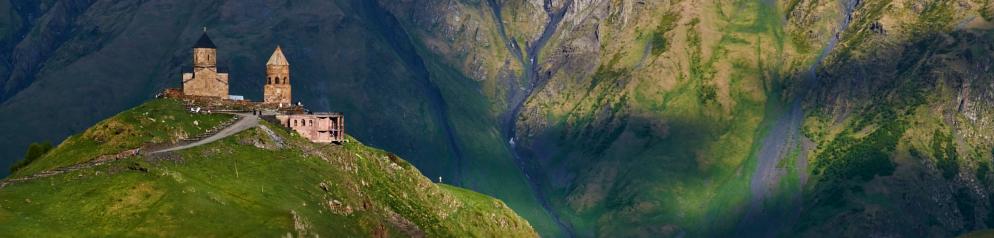 Gergetier Dreifaltigkeitskirche Georgien