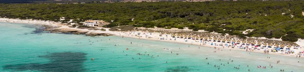 Strand, Meer Colonia De Sant Jordi