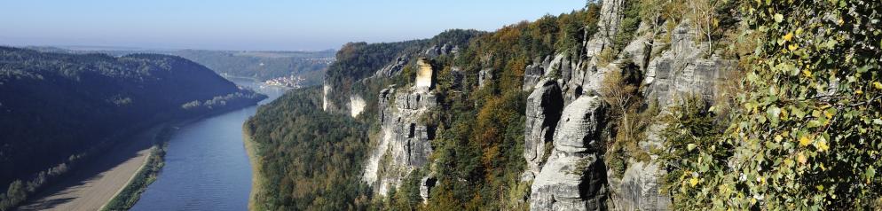 Felsen, Fluss, Tal Sächsische Schweiz