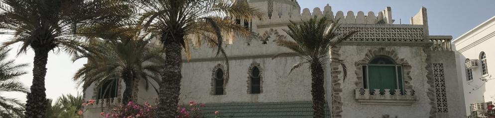 Muscat, Palmen, Burg Muscat