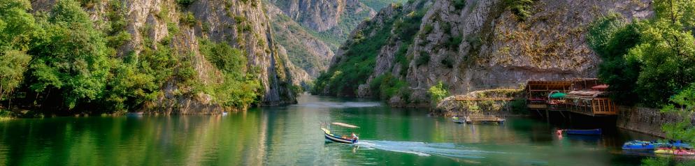 Fluss, Schlucht, Canyon Mazedonien