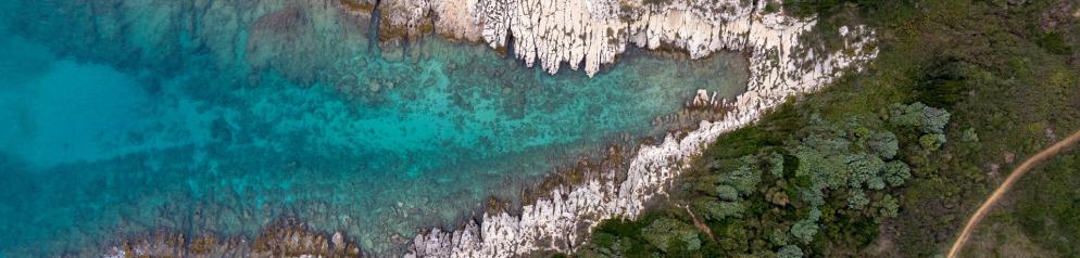 Bucht, Strand, Vogelperspektive Premantura