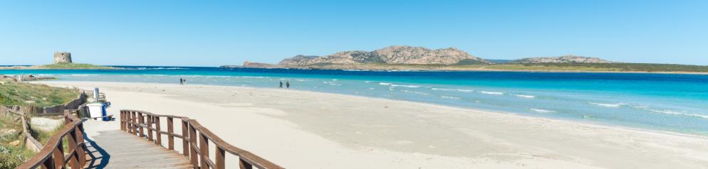 Spiaggia la Pelosa auf Sardinien