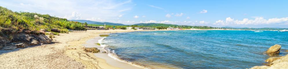 Strand Pampelonne in Südfrankreich
