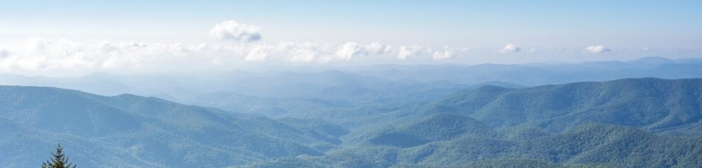 Blue Ridge Mountains, Appalachen, USA