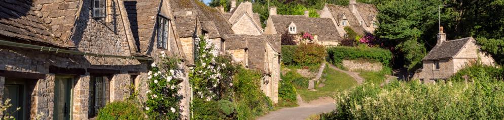 Bibury in England Bibury in England