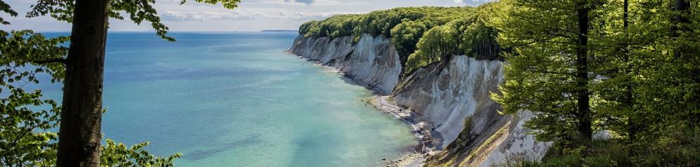 Rügen, Kreidefelsen, Meer