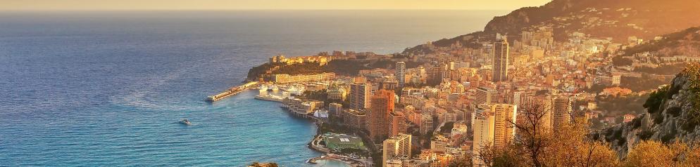 Blick auf Monaco