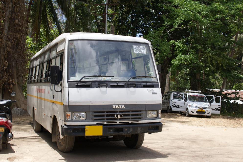 Indien: Andamanen - Havelock Bus