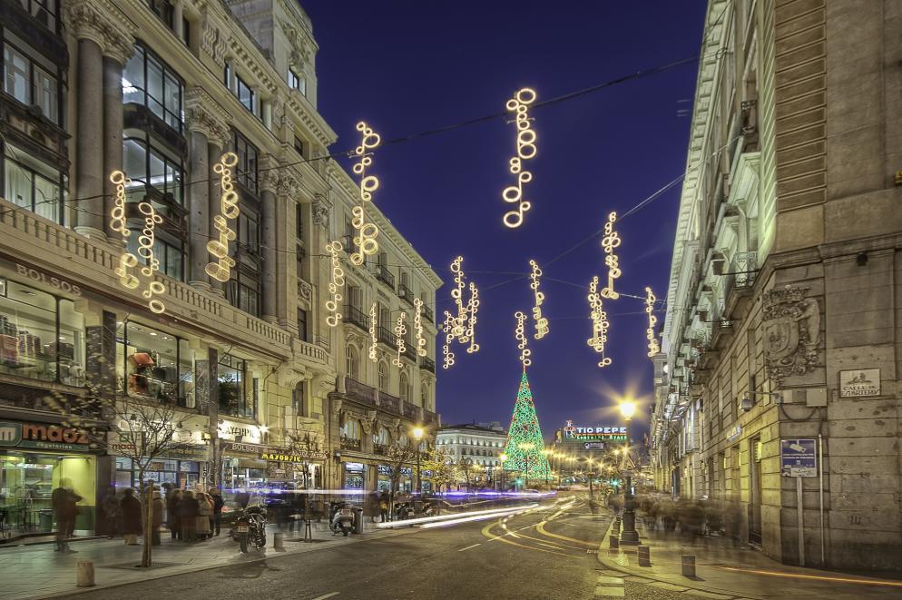 Spanien: Madrid - Weihnachten