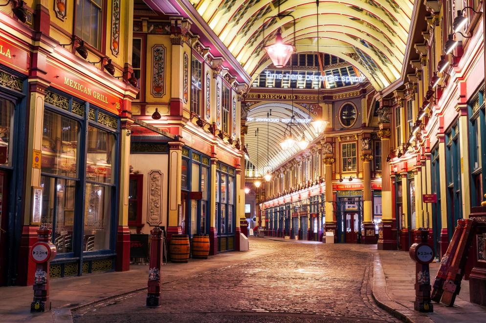 Großbritannien: London - Leadenhall Market