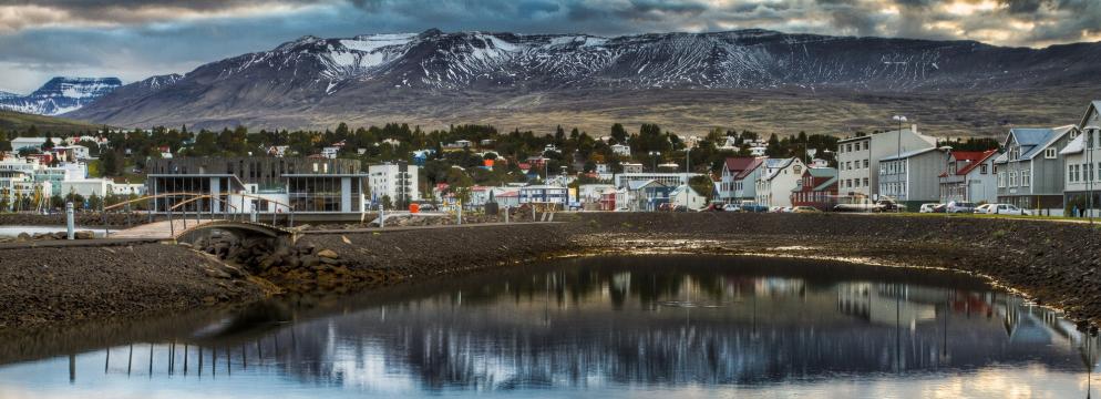 Rundreise_Island: Akureyri