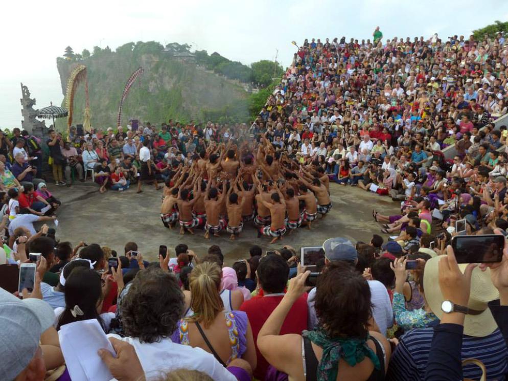 Indonesien: Bali - Feuertanz