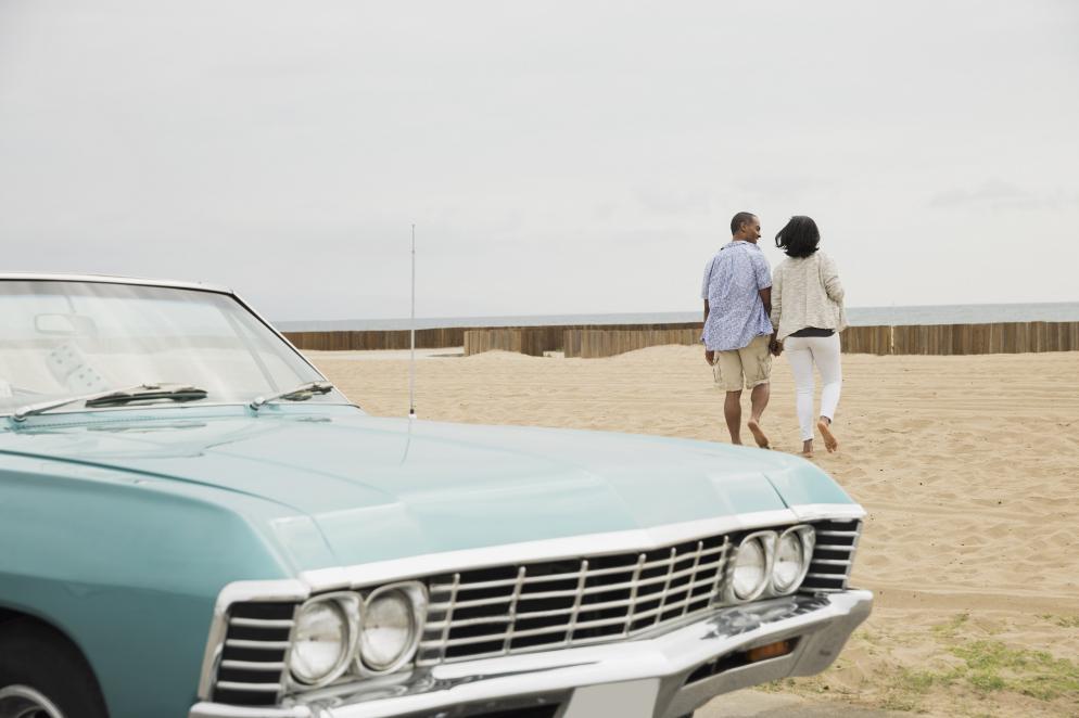 Sonstiges: Auto - Pause - Strand