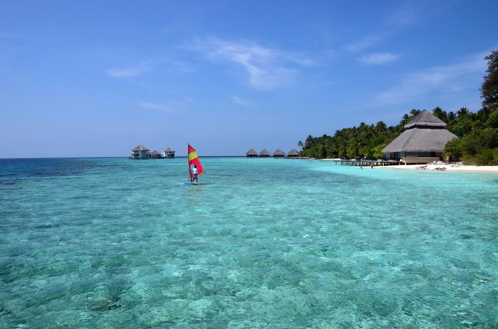 Malediven: Surfen