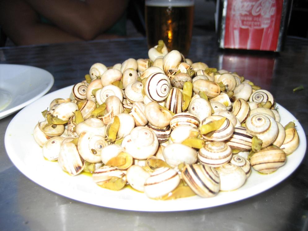 Spanien: Sevilla - Schnecken