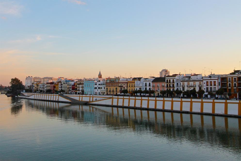 Spanien: Sevilla - Fluss Guadalquivir