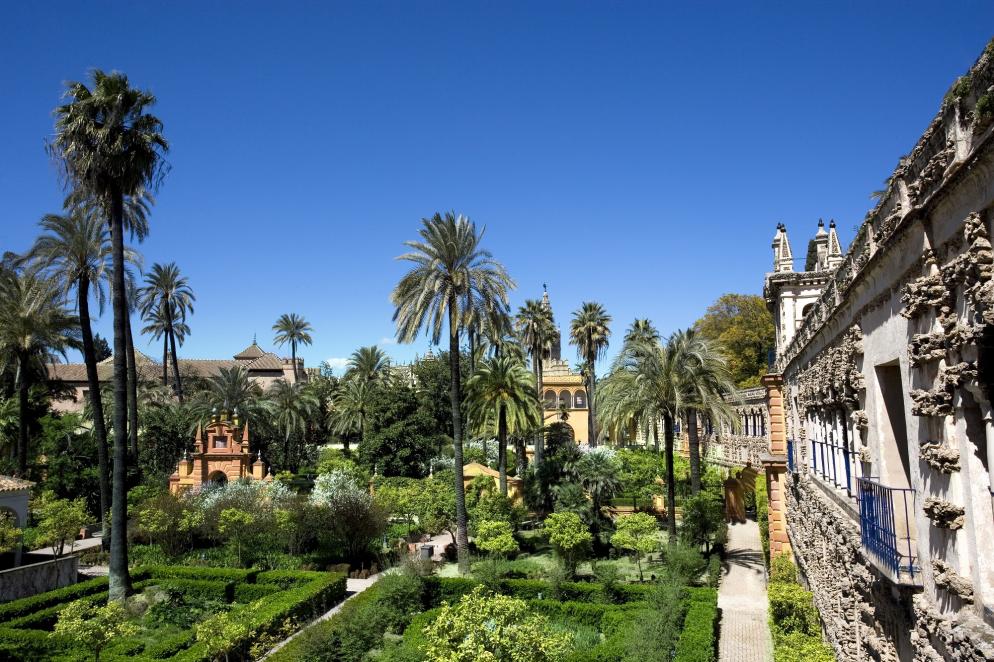 Spanien: Sevilla - Gärten des Alcazar