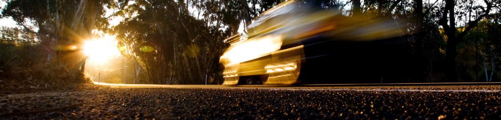 Road Trip: Auto - Sonne