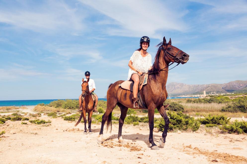 Mallorca für Jedermann - Reiten am Strand