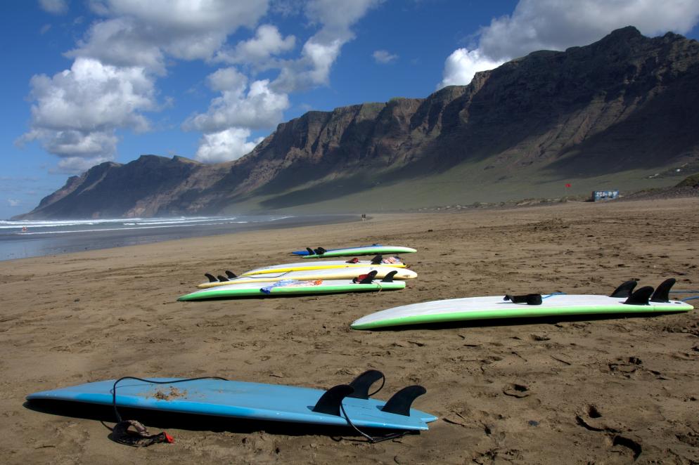 Spanien: Kanren - Strand Lanzarote