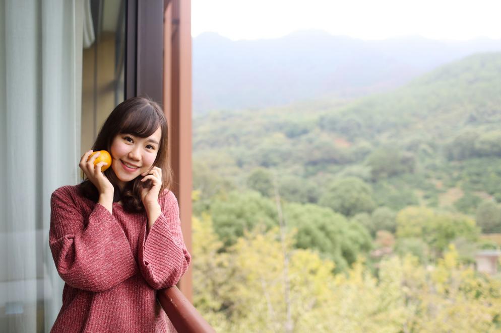 China Silvester Tradition Mandarine