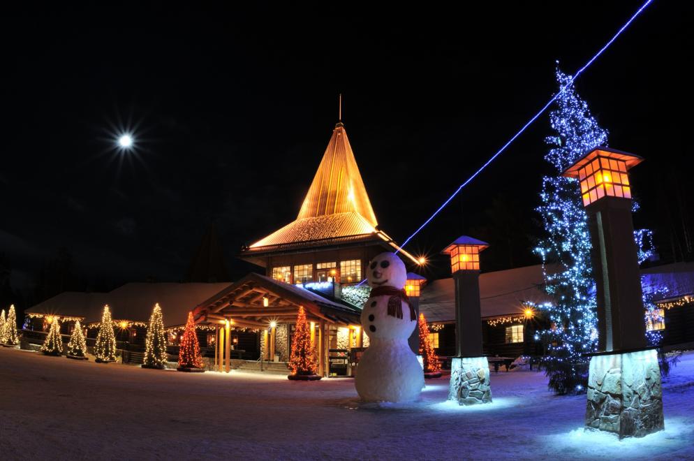 Finnland - Lappland - Rovaniemi - Weihnachtsmann Dorf