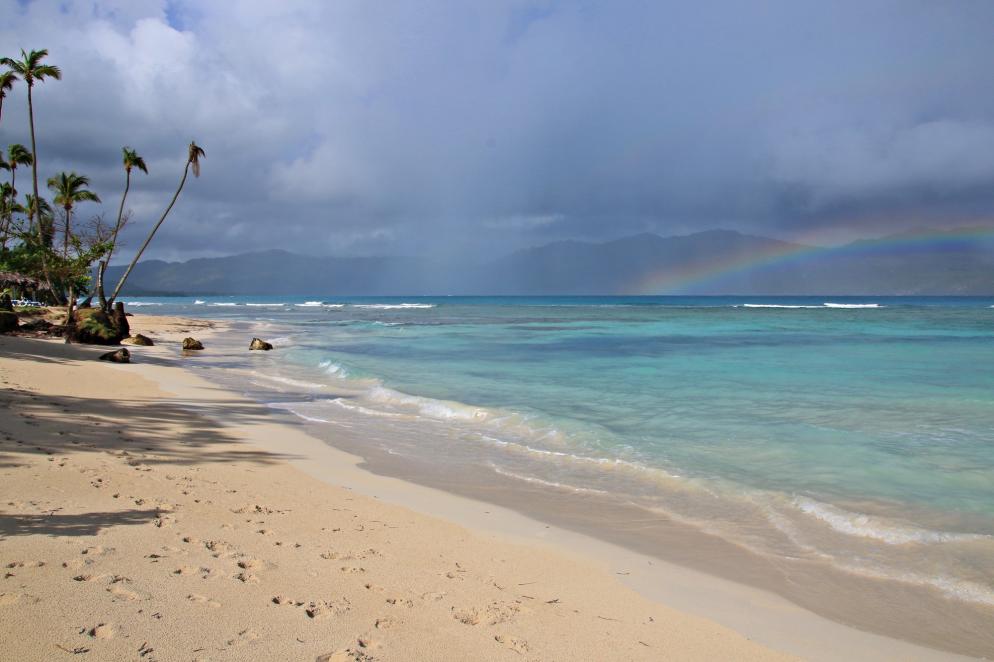 Dominikanische Republik Las Galeras La Playita Strand