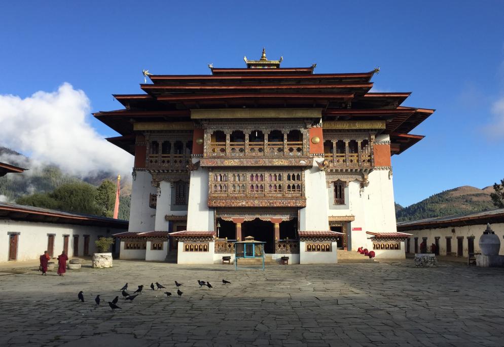 Bhutan Phobjikha Tempel