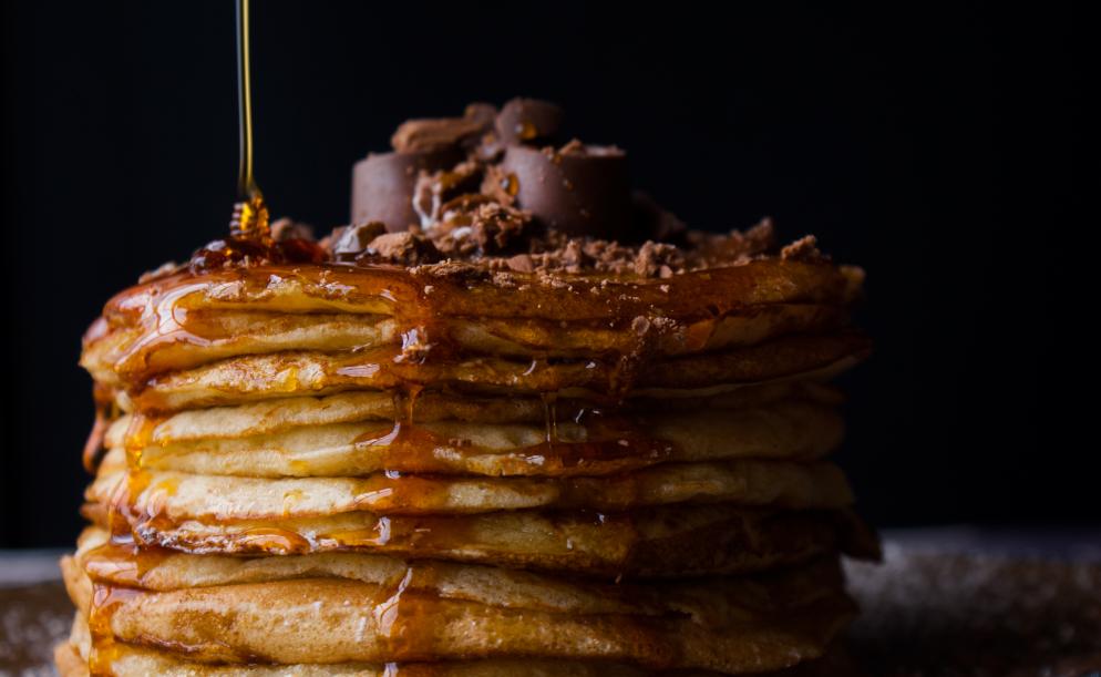 Kanada Essen Pancakes Ahornsirup