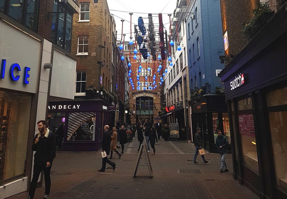 London Soho Carnaby Street