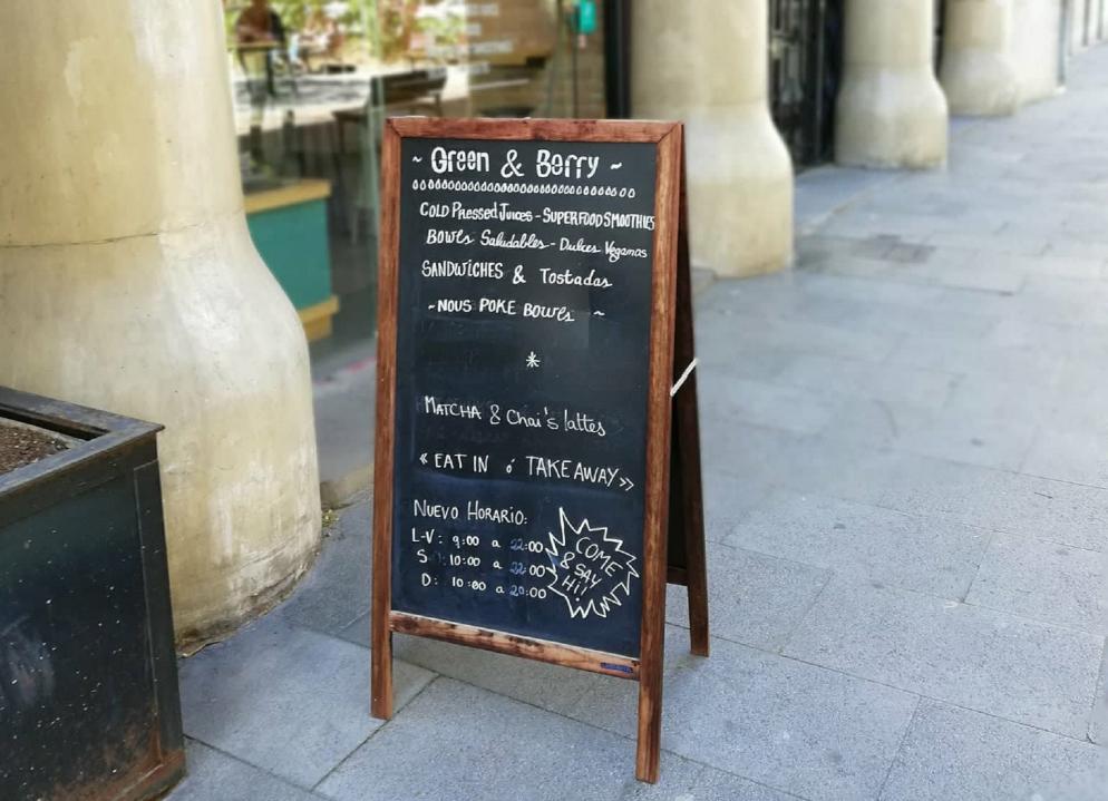 Spanien: Barcelona Vegan Green Berry