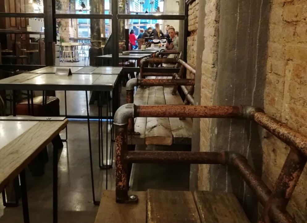 Spanien: Barcelona Vegan Macchina