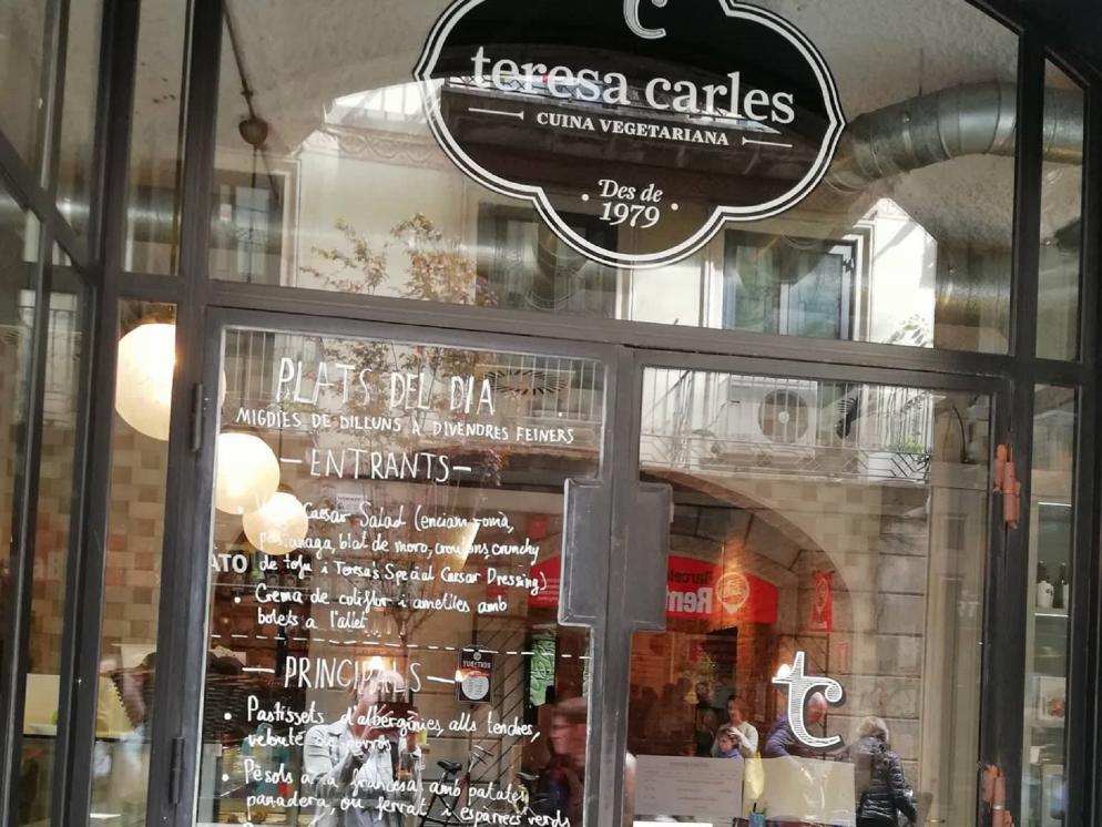 Spanien: Barcelona Vegan Teresa Carles außen