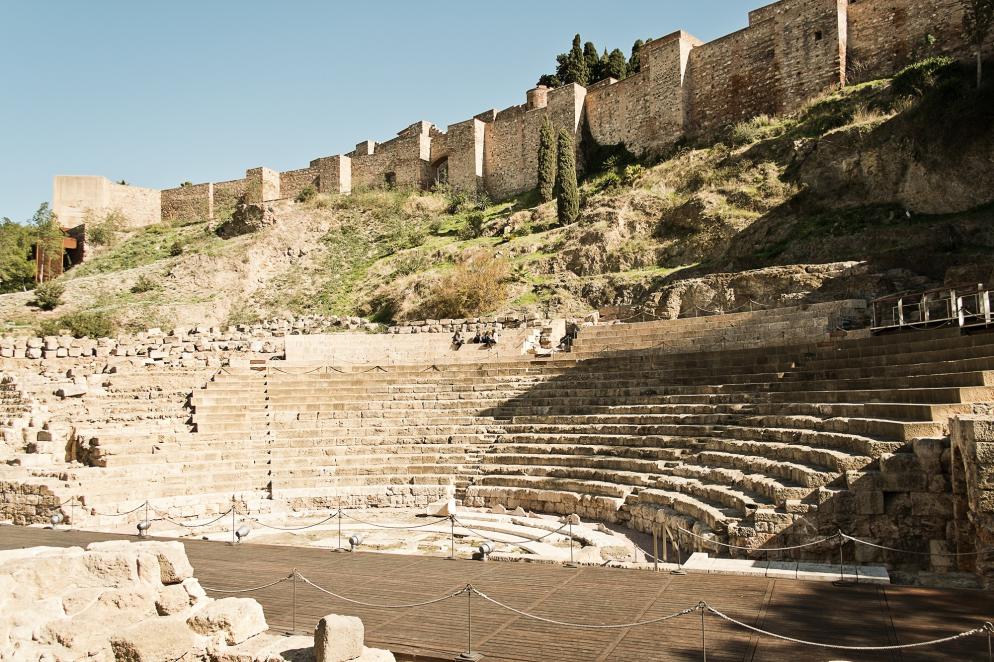 Gründe Málaga: Römisches Kolloseum
