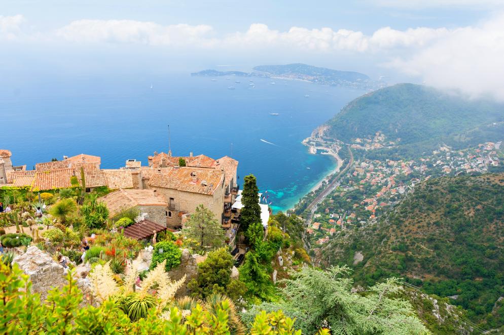 Frankreich: Cote d ' Azur - Eze - Mittelmeer