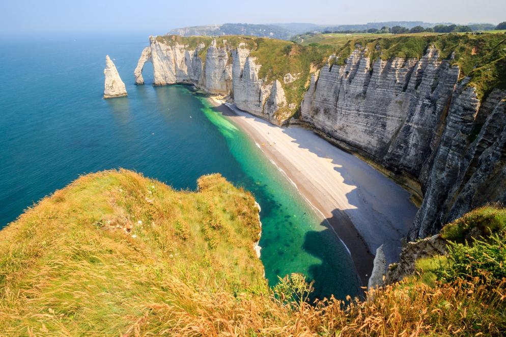 Frankreich: Normandy - Etretat - Alabasterküste
