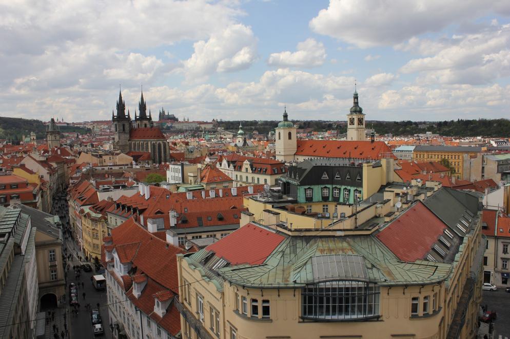 Tschechien: Prag Altstadt Dächer