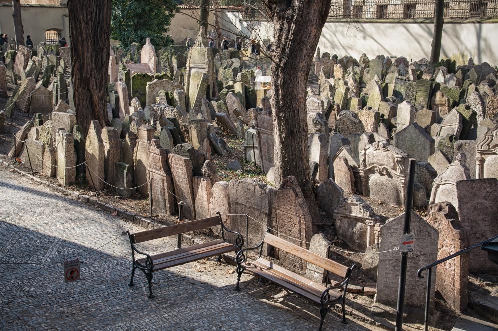 Tschechien: Prag Josefov Jüdischer Friedhof