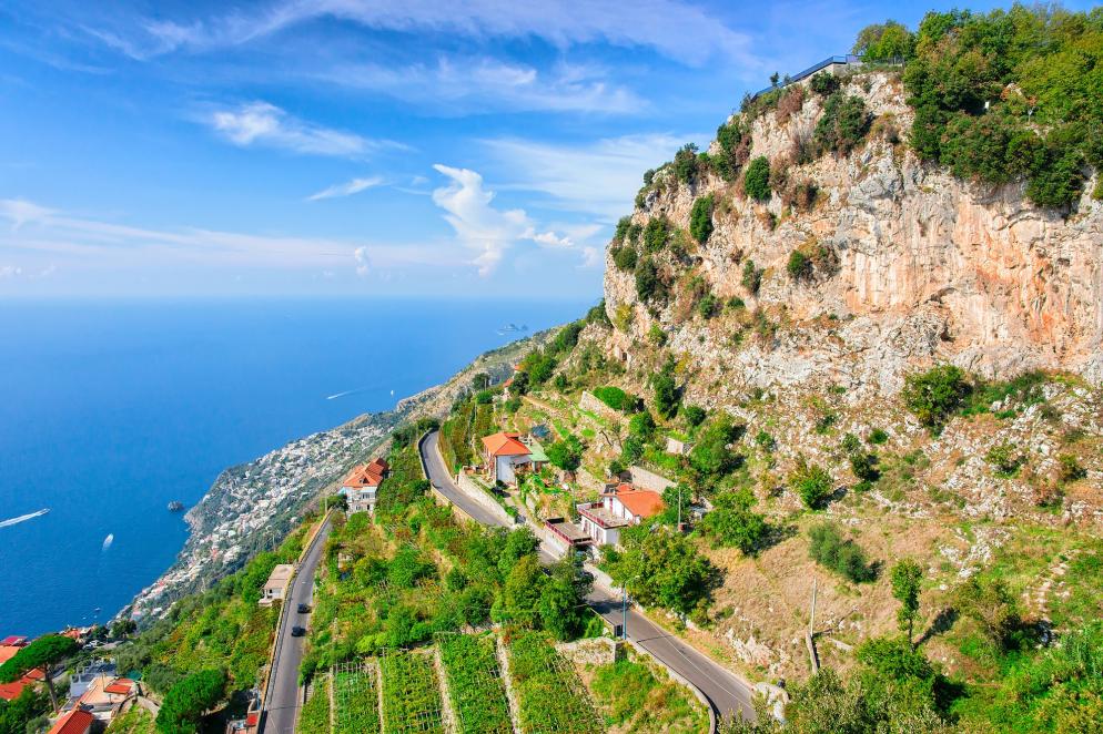 Italien: Amalfi Küste - Pfad der Götter - Straße