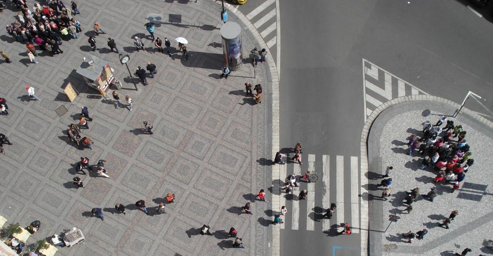 Tschechien: Prag Altstadt von oben 2