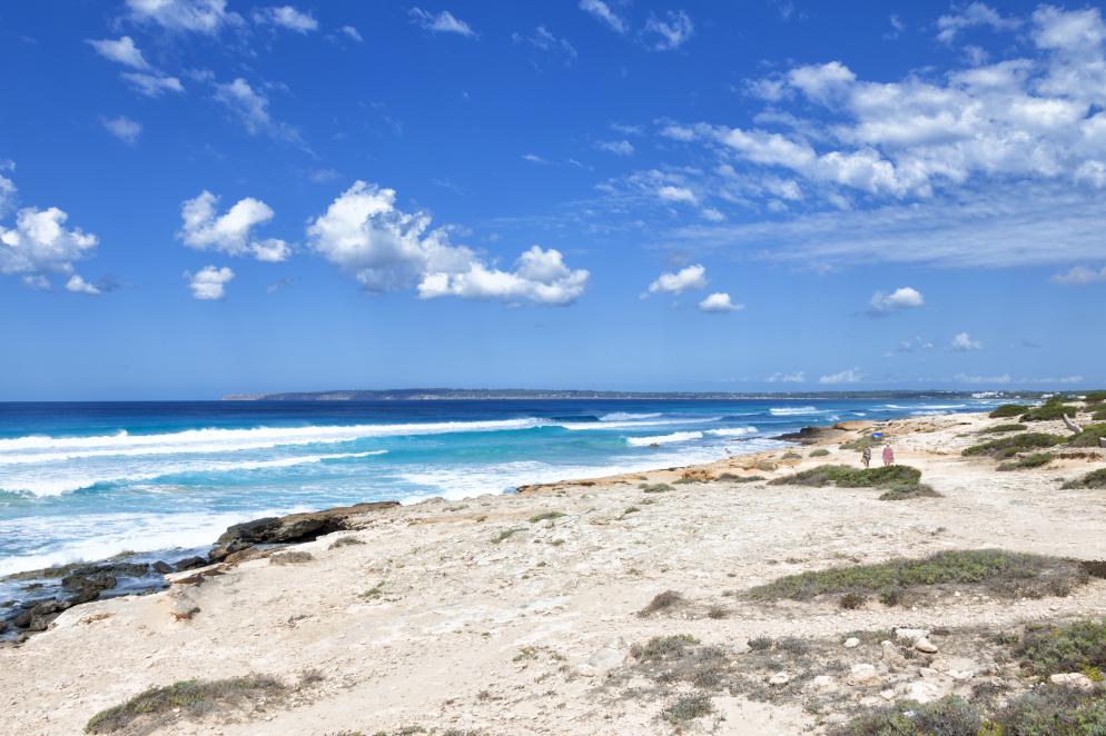 Playa Migjorn Formentera