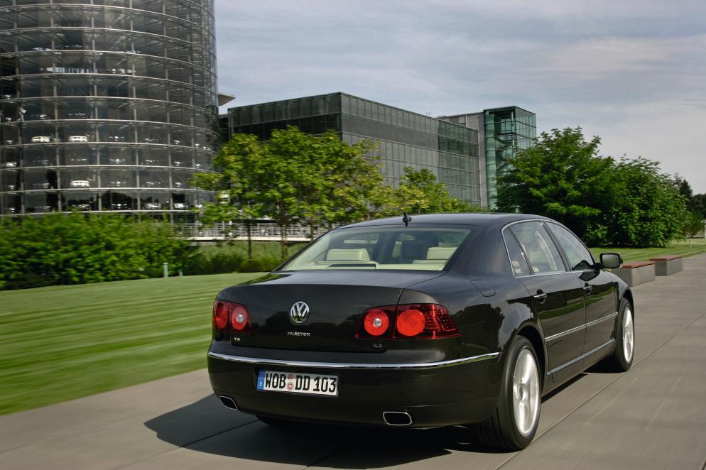 VW Phaeton dynamisch