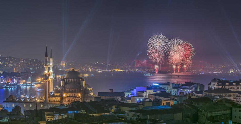 Hagia Sofia Silvester in Istanbul
