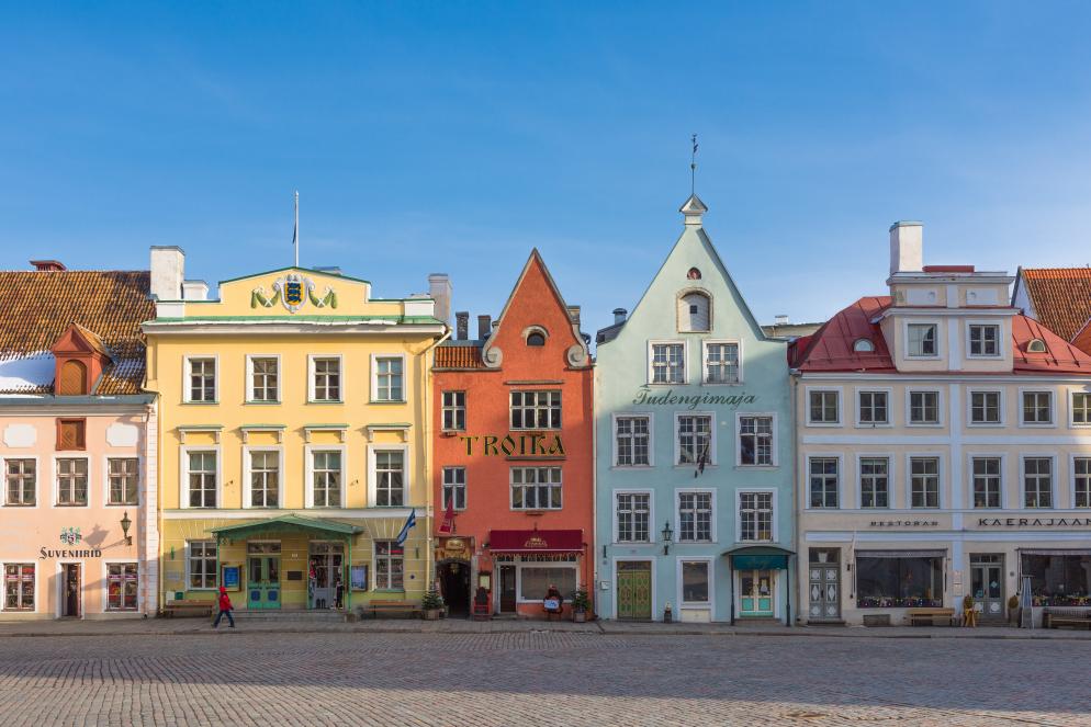 Häuser, Marktplatz, Fassade Tallinn